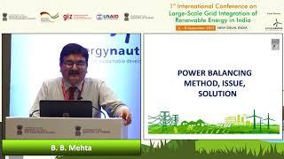 2017 | 1ST INTERNATIONAL CONFERENCE ON LARGE-SCALE GRID INTEGRATION OF RENEWABLE ENERGY IN INDIA