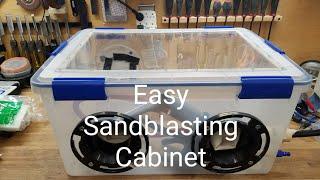 DIY Sandblasting Cabinet