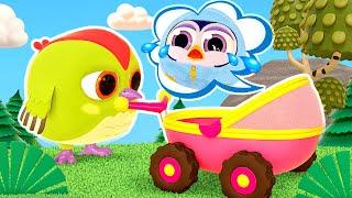 Peck Peck the Woodpecker & toys for babies | Cartoons for kids & Hop Hop full episodes