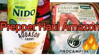 Prepper haul Amazon/Canadian Preparedness, Tuesday Morning