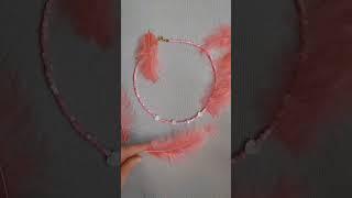 Чокер из перламутра для яркого лета от https://vk.com/m_p_klever #handmade #чокеры #перламутр