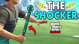 How To Unlock The Shocker Stun Weapon In GTA 5 Online! (New Rare Melee Weapon)