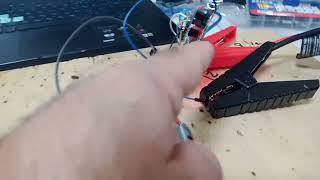 Control of motor through nRF24 and Arduino
