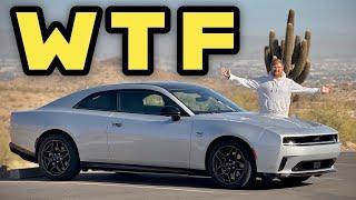 I Drive The Dodge Charger EV For The First Time! A Bad Muscle Car & A Bad Electric Car