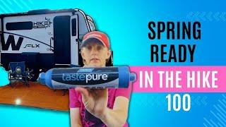 Spring-Ready Winnebago Hike 100: Flush, Treat and Upgrade your water systems!