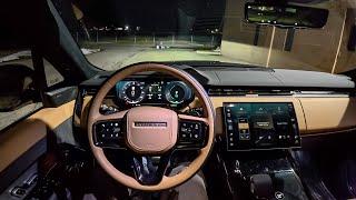 2025 Range Rover Sport Dynamic SE PHEV - POV Night Drive (Binaural Audio)