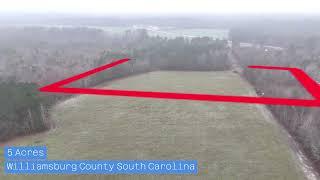 5 Acres For Sale in Williamsburg South Carolina!