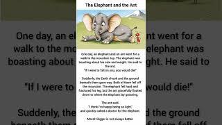 The Elephant and the Ant | Moral Story in English | Learn English Through Stories, #englishplanet786