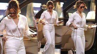 Jennifer Lopez arrives in style at his Beverly Hills office | Sarva Ranjani