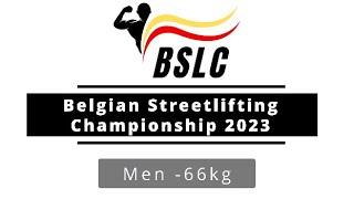 Men under 66kg Recap - Belgian Streetlifting Championship 2023 #BSLC