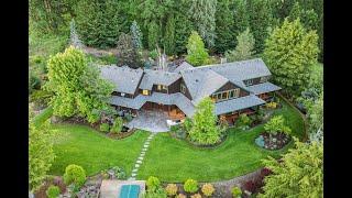 Phenomenal modern lodge Oregon luxury real estate jewel! 29229 SW Petes Mountain Rd, West Linn OR