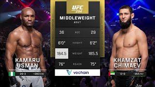 UFC 294 : Усман VS Чимаев