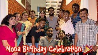 Mona Birthday Celebration  Vlog  Spl gift for Mappilai  Mama with Babyma