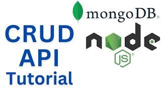 How to Build a CRUD API - Node, Express, MongoDB