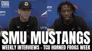 Rhett Lashlee & Kevin Jennings Discuss SMU vs. TCU Rivalry, Impressions of TCU Horned Frogs