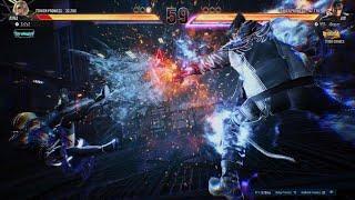 TEKKEN 8 Nina Williams Vs Jin Kazama 4k Stomps 