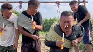 Don't blow the whistle challenge  | Chinese new game #china #comedyvideo #funny #games