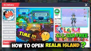 How To Open Realm Island in Pokeverse World || Best Time  || Monster Gym Championship ||