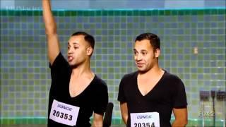 James & Nick Aragon (Ninja Twins) - SYTYCD 9 (L.A. Auditions)