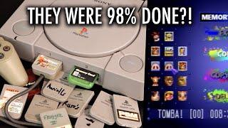 Exploring Used PS1 Memory Cards And Finishing More Save Files!