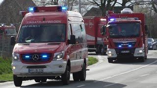 BHP 50 Komponente Feuerwehr/THW/Rettungsdienst Kreis Warendorf auf Einsatzfahrt in Ascheberg