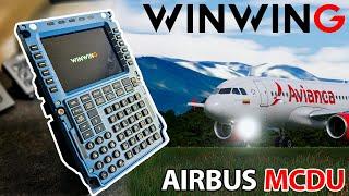 WINWING Airbus MCDU | Unboxing & Review | German