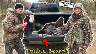 The Double Bearded TP Turkey!?!? (Opening Day Gobbler!)