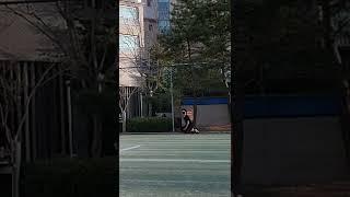 포수가 빡치면 생기는일 (feat 중딩 글러브 패대기)