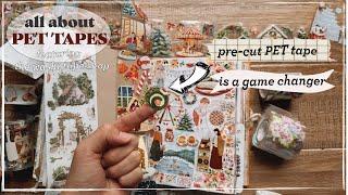 pre-cut PET tapes will change your life - all about PET Tapes - The Washi Tape Shop Haul