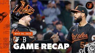 Orioles vs. Red Sox Game 2 Recap (5/24/25) | MLB Highlights | Baltimore Orioles