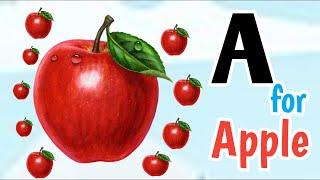 ABCD | A FOR APPLE LEARNING SONG | ABC