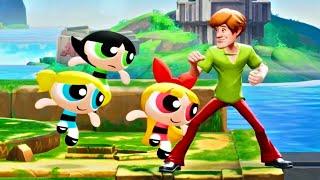 MultiVersus - Powerpuff Girls and Shaggy Unique Interactions HD