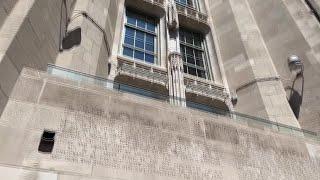 Chicago Scene at the Tribune Tower