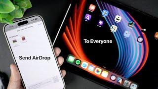 How To Enable AirDrop On iPhone | Send Or Receive From Everyone