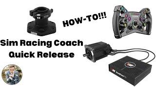 HOW TO USE - Sim Racing Coach Quick Release