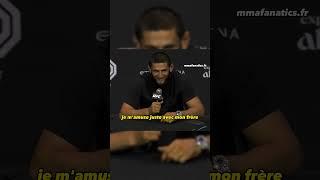 Khamzat Chimaev est diverti par le trashtalk de Makhachev et Volkanovski  #ufc294