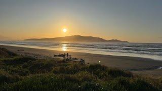 Tuesday Sunset Waikanae BeachLive from New Zealand