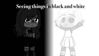 Seeing things in black&white||Original by YeajeeDraws||Heather&Violet