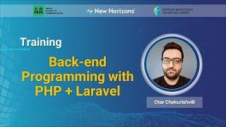 Back-end Programming with PHP+Laravel Training with Otar Chekurishvili