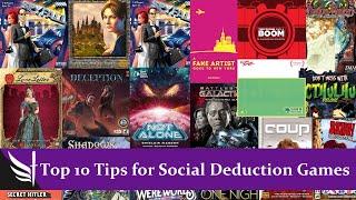 How to Win at Social Deduction Games (Top 10 Tips)