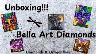 UNBOXING BELLA ART DIAMONDS!!! 5 NEW RELEASES!!!