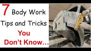 7  Body Working Tips & Tricks You Don't know !  D.I.Y. Auto Restoration