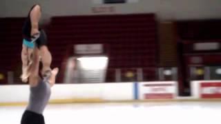 Lisa Brewin & Tom Naylor   September 2010 Pair tricks