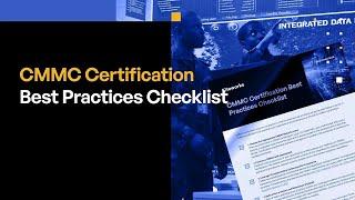 CMMC Certification Best Practices Checklist