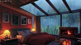 Rain Sounds For Sleeping - Thunderstorm Sounds For Focus, Relaxing and Sleep ️ ASMR Rain