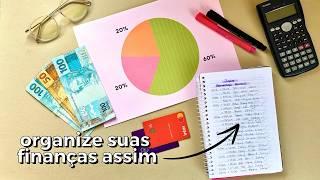 Como se organizar financeiramente: 7 passos para sair do caos financeiro 