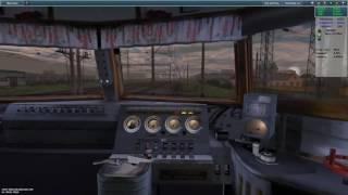 Trainz 12 Свалява-Лавочне.Поездка по Карпатам на ЕР2к