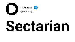 Sectarian Meaning In English