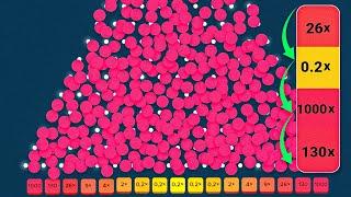 We Dropped 1,000 BALLS ON PLINKO for the 1000x…