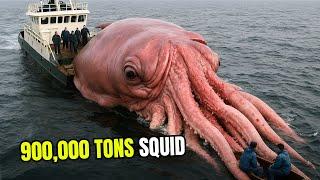 KING SQUID FISHING - THE LARGEST SQUID HAS BEEN FOUND BY FISHERMEN !